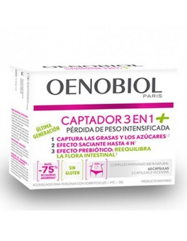 Oenobiol Captador 3 En 1 60 Capsulas