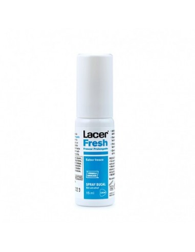 Lacer Fresh Frescor Prolongado Spray Bucal 1 Envase 15 Ml