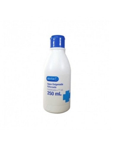 Agua Oxigenada Reforzada Alvita 5,1% 1 Frasco 250 Ml