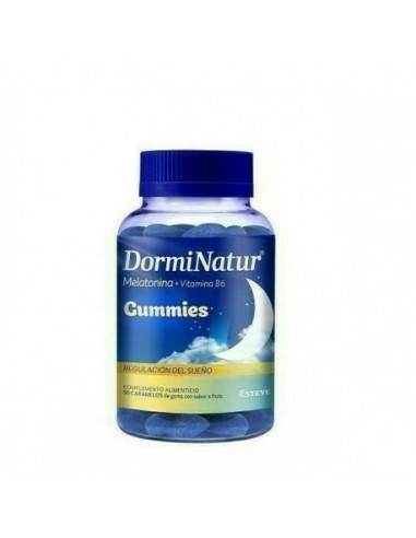 DORMINATUR GUMMIES 60 CARAMELOS DE GOMA SABOR FRUTA