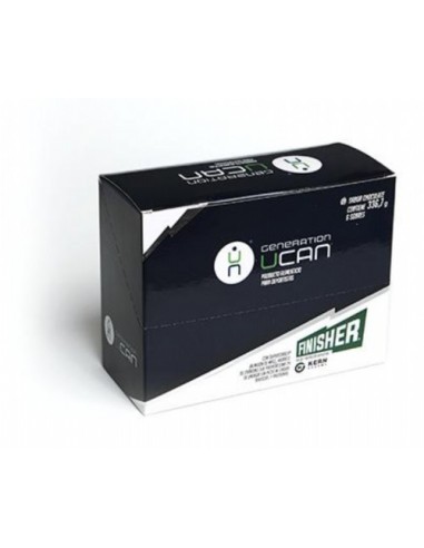 FINISHER UCAN CHOCOLATE CON PROTEINAS 6 SOBRES 56,12 g SABOR CHOCOLATE