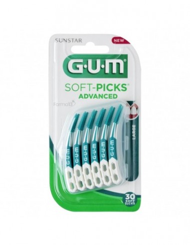 GUM SOFT-PICKS PRO L 30 UNIDADES