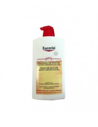 Oleogel De Ducha Eucerin Piel Sensible Ph-5 1 Envase 1 L