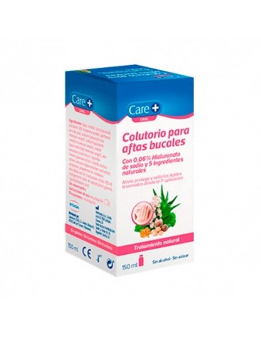 Care+ Colutorio Para Aftas Bucales 1 Envase 150 Ml