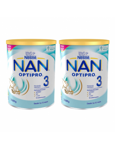 Nan Optipro 3 2 Envases 800 G