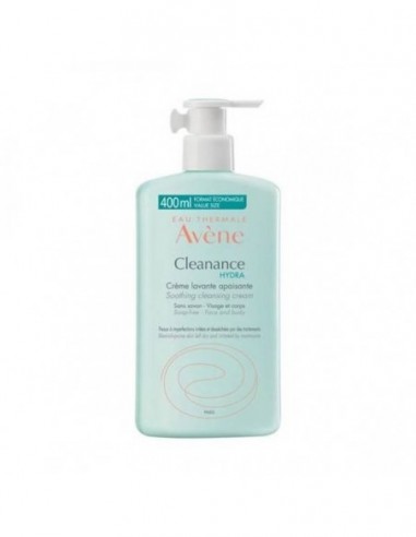 Avene Cleanance Hydra Crema Limpiadora Calmante 1 Envase 400 Ml