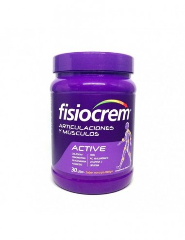 Fisiocrem Soluble Active 1 Envase 480 G Sabor Naranja Mango