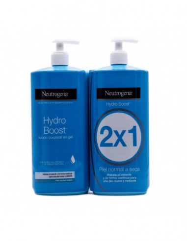 Pack Neutrogena Hydro Boots Locion En Gel 750 Ml 2 X1