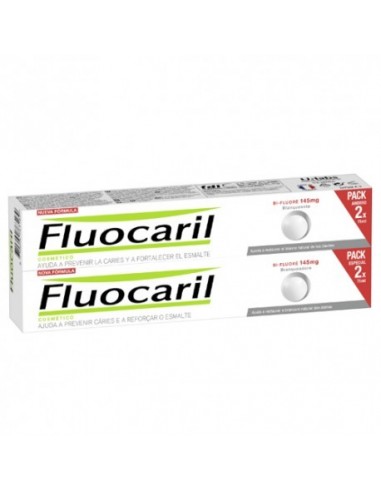 Fluocaril Bi-Fluore 145 Mg Blanqueante 2 Envases 75 Ml