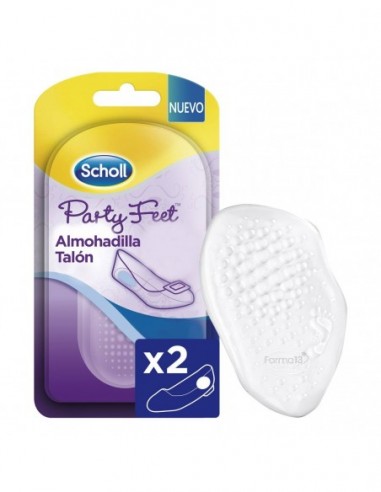 Talonera Protectora Scholl Party Feet Con Tecnologia Gelactiv 1 Par