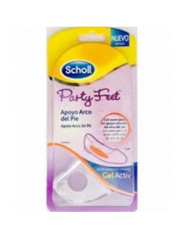 Scholl Party Feet Apoyo Arco Del Pie Con Tecnologia Gelactiv 1 Par