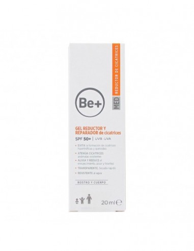 BE+ GEL REDUCTOR Y REPARADOR DE CICATRICES 1 TUBO 20 ML