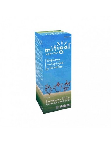 Mitigal Espuma Antipiojos Y Liendres 1 Envase 100 Ml