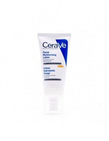 Cerave Locion Hidratante De Rostro Spf 25 1 Envase 52 Ml