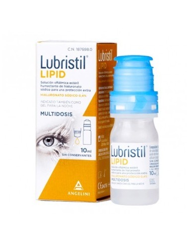 Lubristil Lipid Solucion Oftalmica Humectante 1 Envase 10 Ml