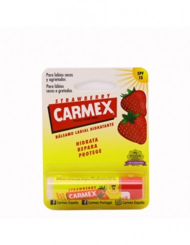 Carmex Straberry Balsamo Labial Hidratante 1 Stick 4,25 G