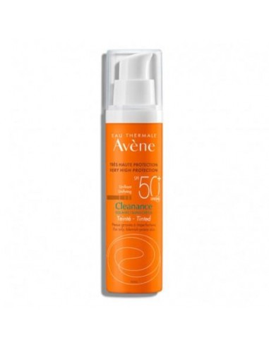 Avene Cleanance Solar Spf 50+ Muy Alta Proteccion 1 Envase 50 Ml Color