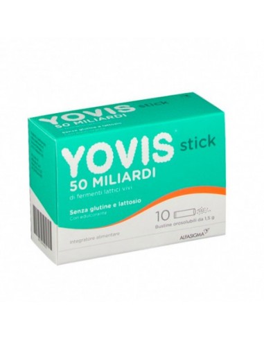 YOVIS 10 STICK BUCODISPERSABLES 1,5 g