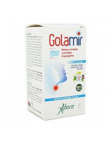 Golamir 2Act Spray Sin Alcohol 1 Spray 30 Ml