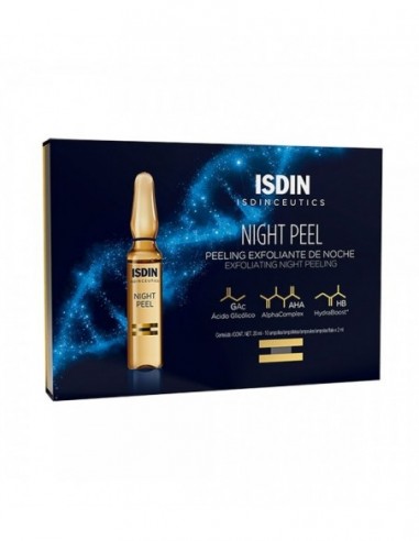 Isdinceutics Night Peel 10 Ampollas 2 Ml