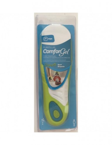 PLANTILLAS DEPORTE COMFORGEL HOMBRE 2 UNIDADES