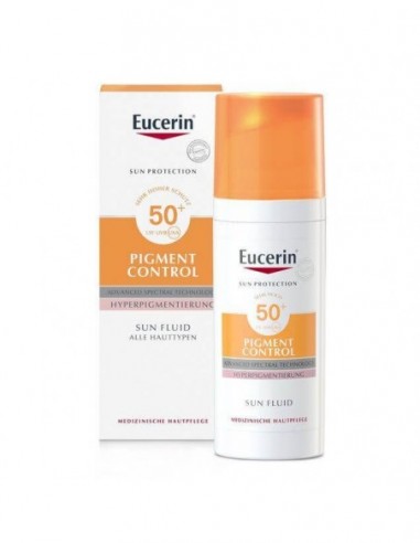 Eucerin Sun Protection 50+ Fluid Pigment Control 1 Envase 50 Ml