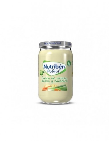 Nutriben Crema De Patata Puerro Y Zanahoria 1 Potito 235 G