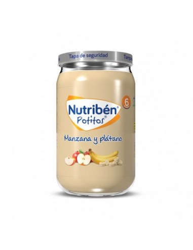 Nutriben Manzana Y Platano 1 Potito 235 G