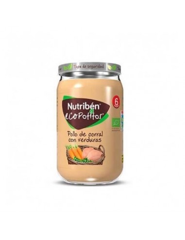 Nutriben Ecopotitos Verduras De La Huerta Con Pollo Del Corral 1 Envase 235 G