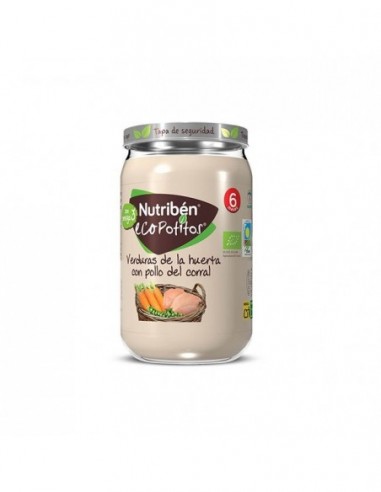 Nutriben Ecopotitos Pollo Del Corral Con Arroz 1 Envase 235 G