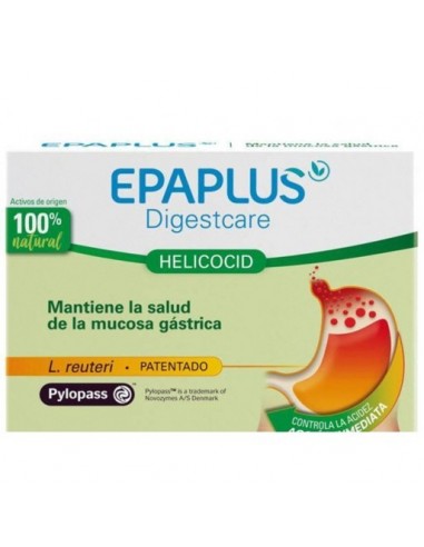 Epaplus Digestcare Helicocid 30 Comprimidos