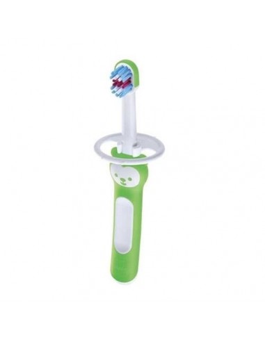 Cepillo Dental Infantil Aprendizaje Training Brush 5+M Verde 1 Unidad