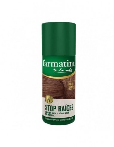 Farmatint Stop Raices 1 Spray 75 Ml Tono Rubio Cobrizo