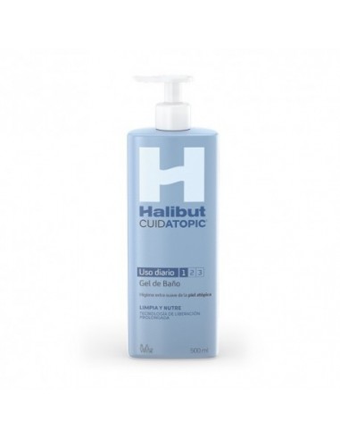 Halibut Cuidatopic Gel De Baño 1 Envase 500 Ml