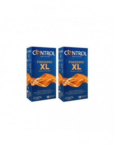 Control Finissimo Xl Preservativos 12 Unidades + 12 Unidades Pack Ahorro