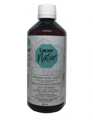 Lacer Natur Enjuague Bucal Diario 1 Envase 500 Ml