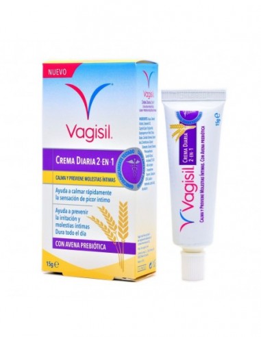 VAGISIL CREMA DE AVENA PREBIOTICA 1 ENVASE 15 g