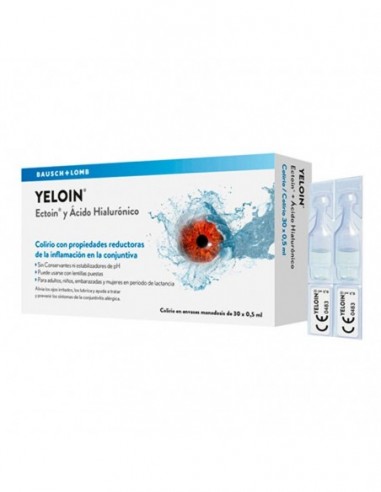 YELOIN COLIRIO 30 MONODOSIS 0,5 ml