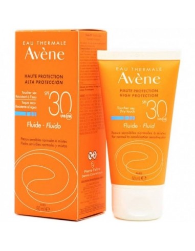 Avene Fluido Spf 30 Alta Proteccion 1 Envase 50 Ml