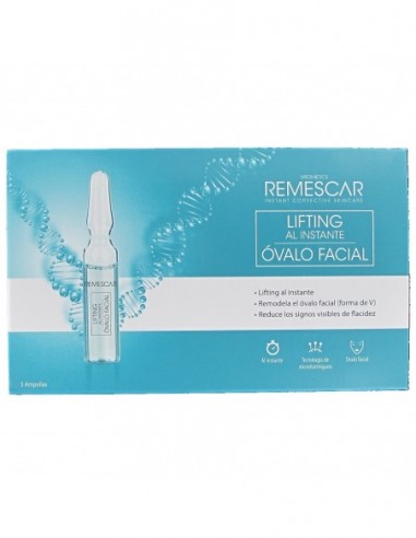 Remescar Ampollas Lifting Al Instante Ovalo Facial 5 Ampollas