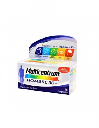 Multicentrum Hombre 50+ 90 Comprimidos