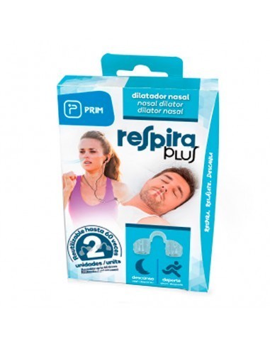 PRIM RESPIRA PLUS DILATADOR NASAL REF RP0001 2 UNIDADES