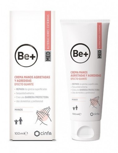 Be+ Med Crema De Manos Agrietadas Y Agredidas 1 Tubo 100 Ml