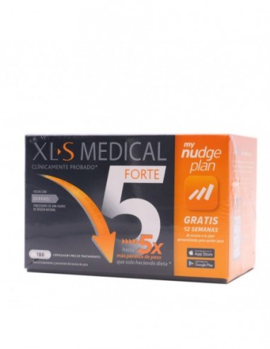 Xls Medical Forte 5 Nudge 180 Capsulas