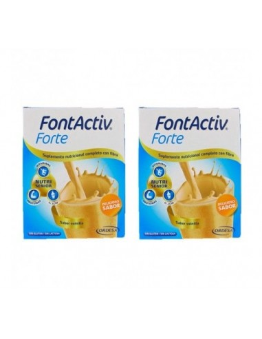 FONTACTIV FORTE 2 UNIDADES 30 g 14 SOBRES VAINILLA PACK DESCUENTO