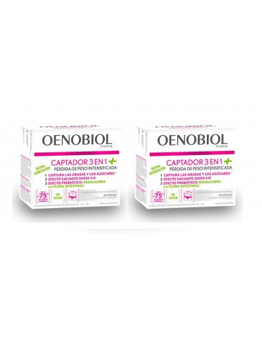 Oenobiol Captador 3 En 1+ 2 Unidades 60 Capsulas Duplo