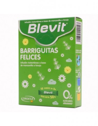 Blevit Barriguitas Felices 10 Sobres 5 G