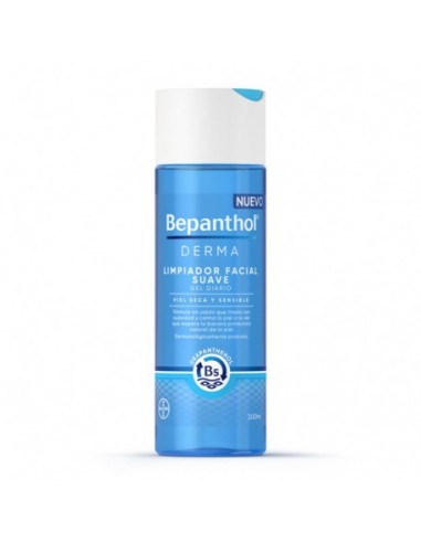 Bepanthol Derma Limpiador Facial Suave Gel Diario 1 Envase 200 Ml