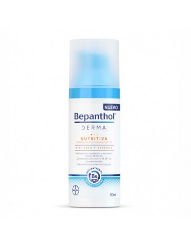 BEPANTHOL DERMA NUTRITIVA CREMA FACIAL DIARIA SPF25 1 ENVASE 50 ML