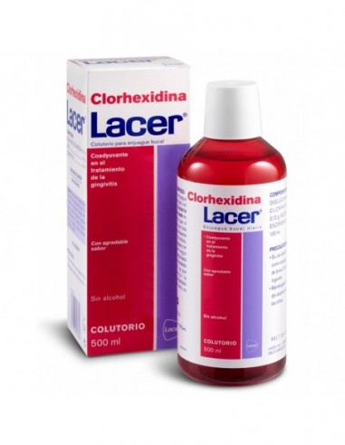 Lacer Colutorio Clorhexidina 0.2% 1 Envase 500 Ml